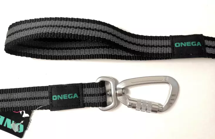 Grip-hihna TWIST-lukolla 25mm/2m eri värejä ONEGA - Koiran Grip -taluttimet - 049999 - 1