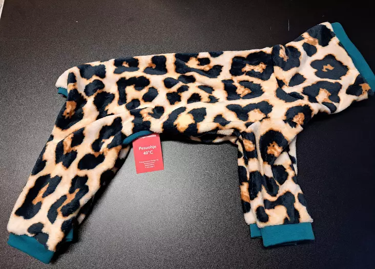 Haalari Pörröfleece XXXL 45cm Pukuprinsessa - Koiran haalarit - 055379 - 1