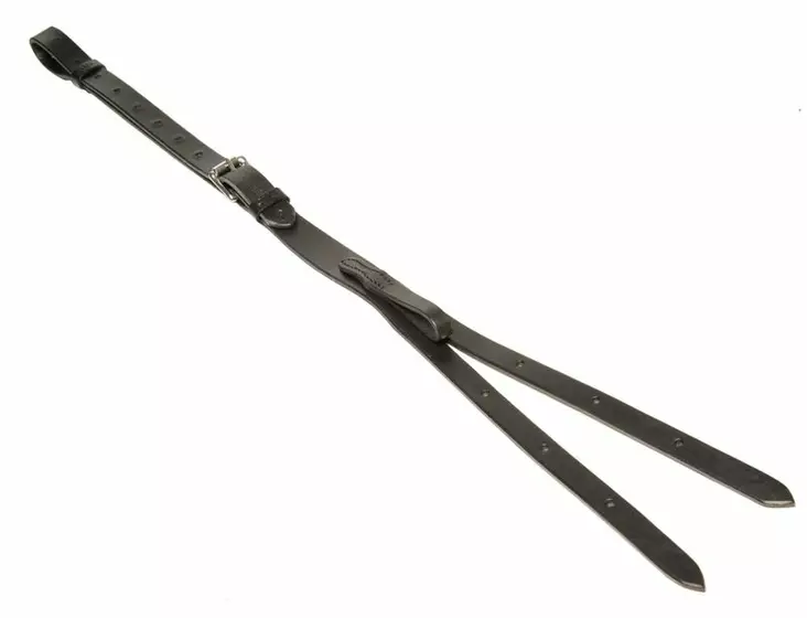 Häntävyö Premium nahkaa XFULL musta Wahlsten - Ravurin silatyynyt ja pehmusteet - 054479 - 1