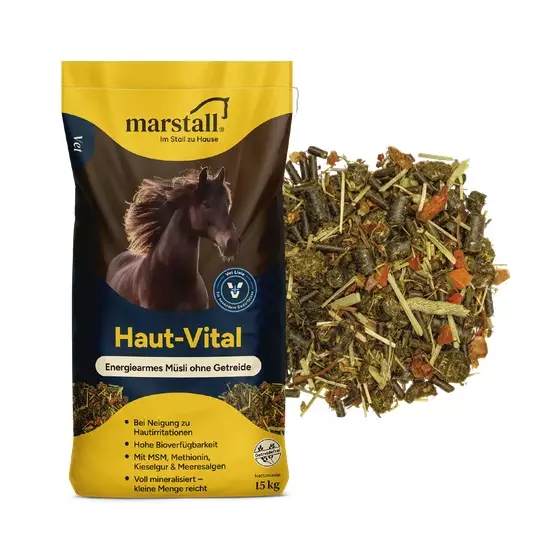 Haut-Vital 15kg Marstall - Täydennysrehut - 038459 - 3
