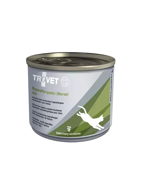 Hevonen Hypoallergenic 200g HRD Trovet cat - Kissan erikoisruokavalio säilykkeet - 051429 - 1