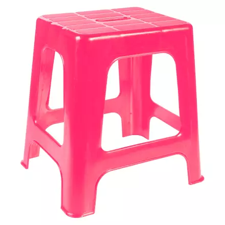 Jakkara muovia 42cm pinkki V-Plast - Varusteet kentälle, ja maneesiin - 007639 - 1