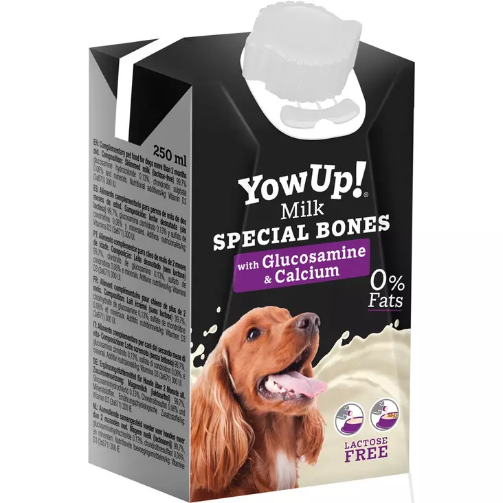 Dog Milk maito 250ml YowUp! - Koirien funktionaaliset makupalat - 057319 - 1