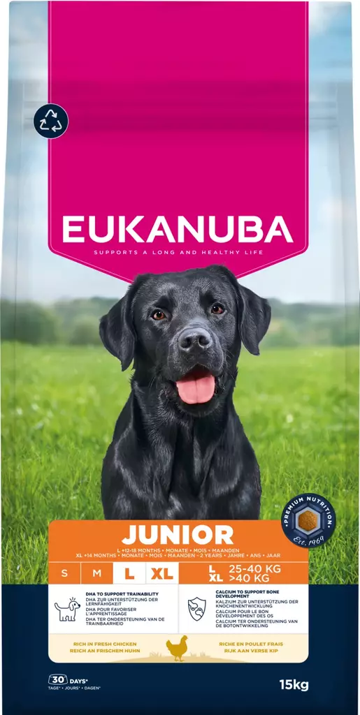 Junior Large 15kg Eukanuba - Kuivaruoat pennuille ja kasvatukseen - 012339 - 3