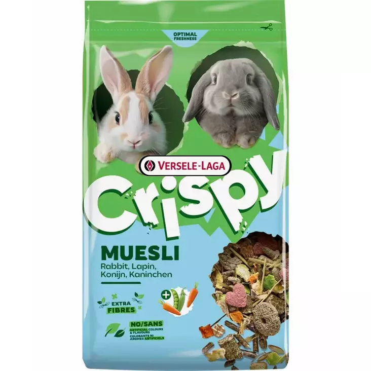 Kani Crispy Muesli 2,5kg rehuseos Versele Laga - Kanin ruoka - 060049 - 1