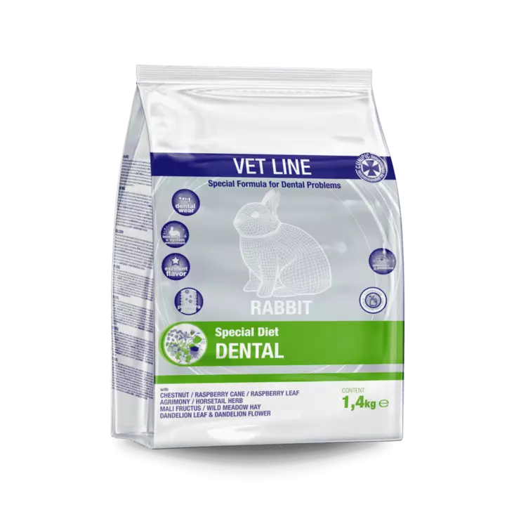 Kaninrehu Dental special diet 1,4kg Vetline Cunipic - Kanin ruoka - 051249 - 1