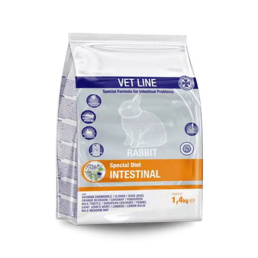 Kaninrehu Intestinal special diet 1,4kg Vetline Cunipic - Kanin ruoka - 051259 - 1