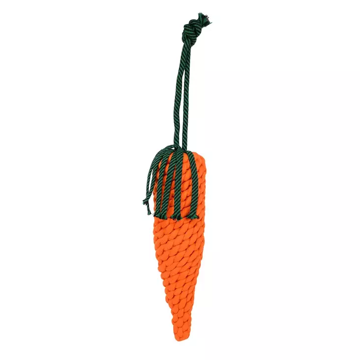 Koiranlelu Jumbo porkkana Hansbo Sport - Koiran köysilelut - 051069 - 1