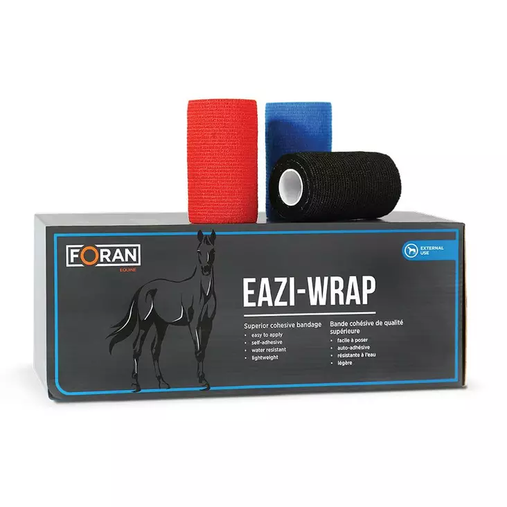 Liimapinteli Eazi-Wrap 10cmx4m Foran Equine - Hevosen pintelit - 031259 - 1