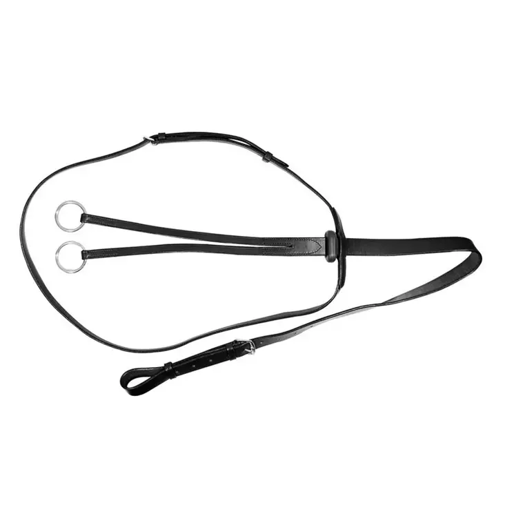 Martingaali musta Hansbo Sport - Ratsun martingnaalit ja rintaremmit - 006159 - 1