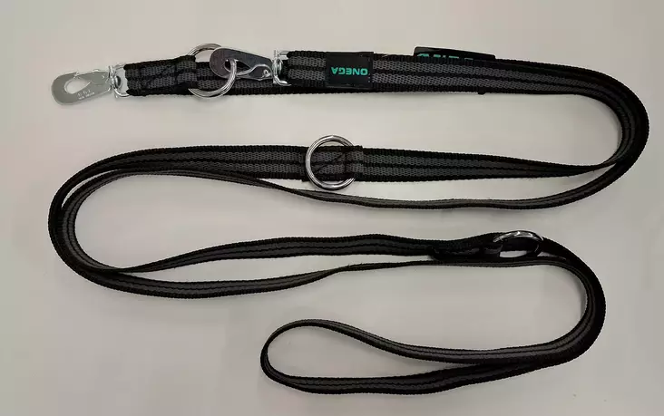 Monitoimi grip BGB 25mm/3m musta Onega - Koiran Grip -taluttimet - 053949 - 1