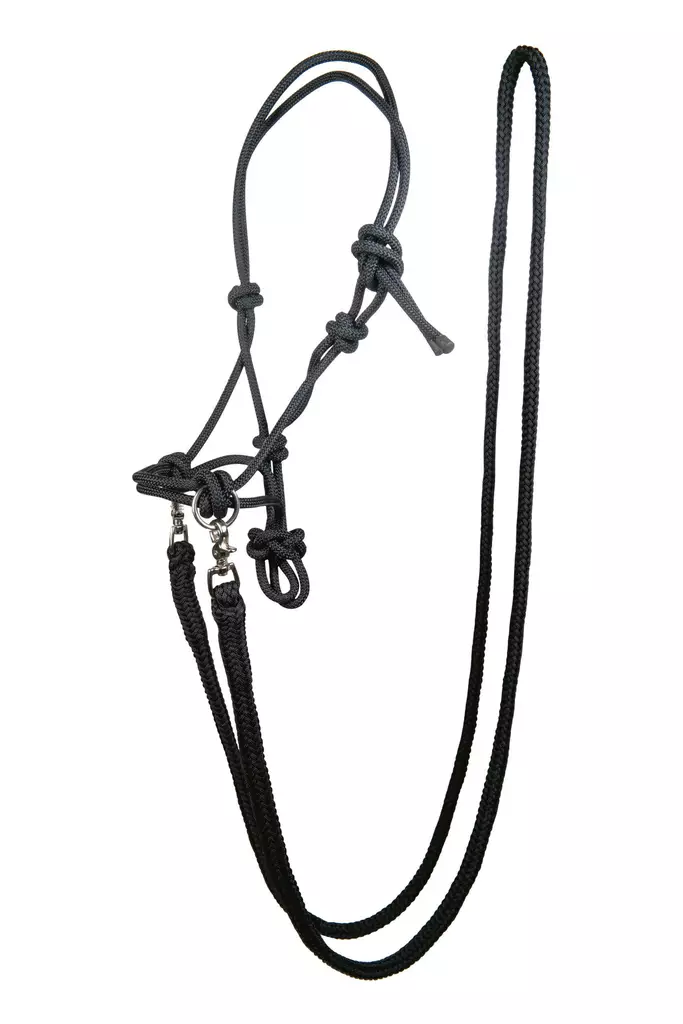 Naruriimu ohjilla musta HKM-sports - Ratsuhevosen suitset ja turpahihnat - 055209 - 1