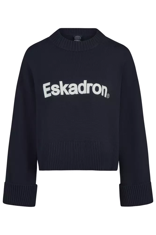 Neulepusero Knit navy Eskadron - Ratsastuspaidat ja -hupparit - 059669 - 1