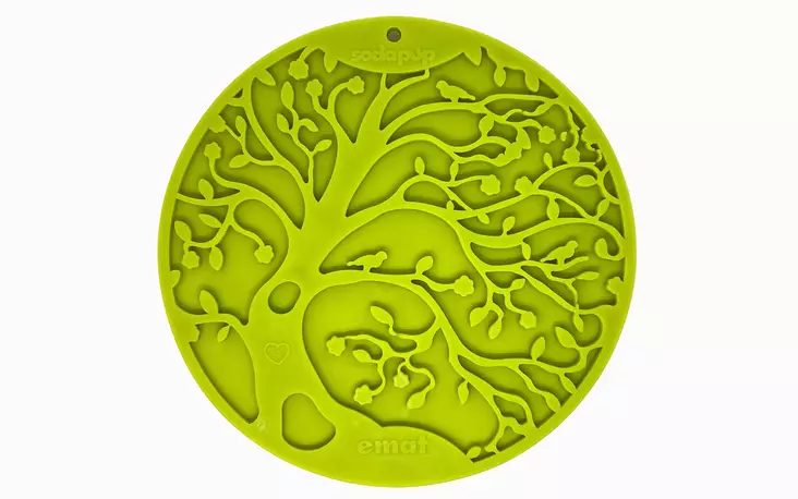 Nuolumatto Tree of Life imukupeilla vihreä 20cm SodaPup - Aktivoivat ja ahmimisenesto ruokakupit - 055639 - 1