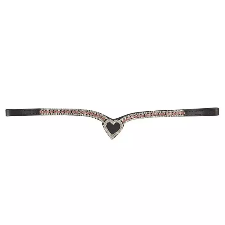 Otsapanta Love ruskea Hansbo Sport - Hevosen otsapannat - 056579 - 1