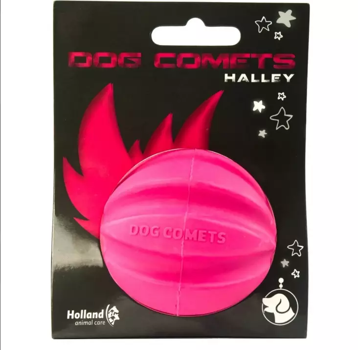 Pallo Halley 6cm pinkki Dog Comet - Koiran pallot ja heittolelut - 047679 - 1