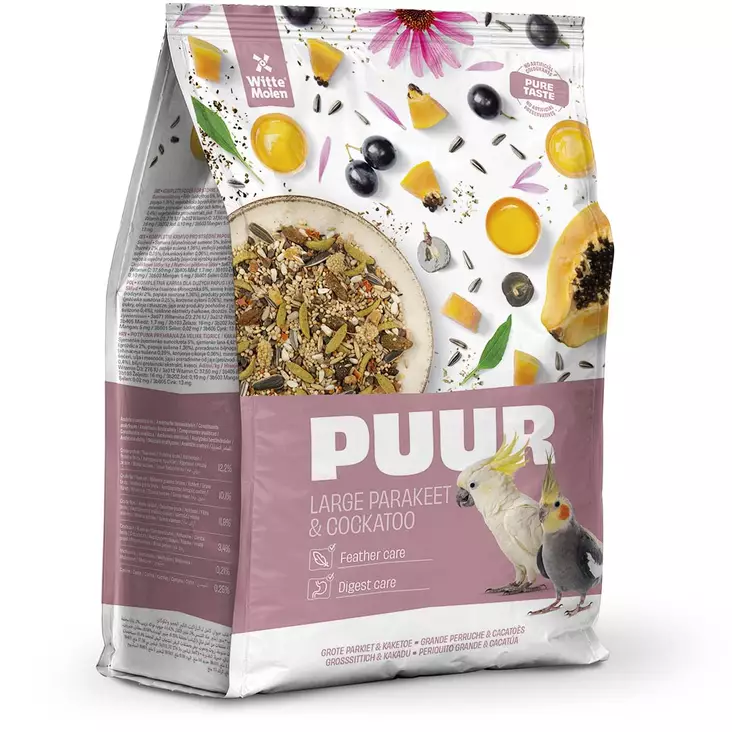 Parakeet & Kakadu rehuseos PUUR - Lemmikkilintujen ruoka - 021469 - 1