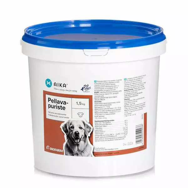 Pellavapuriste 1,5kg AIKA Biofarm - Koiran lisäravinteet - 050789 - 1