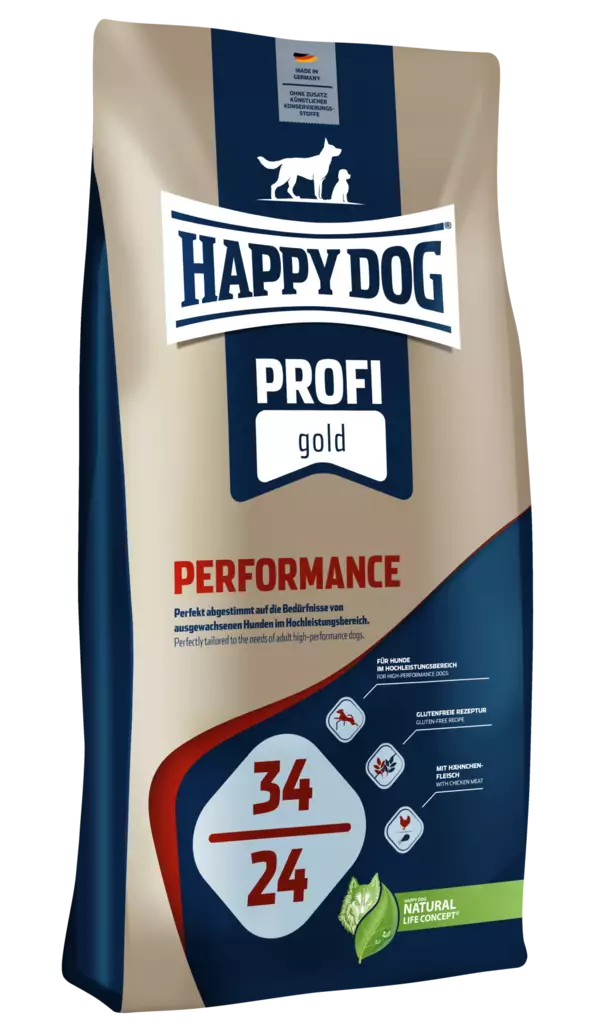 Profi-Line Gold Performance 34-24 20kg Happy Dog - Koiran kuivaruoat aikuisille koirille - 017779 - 3