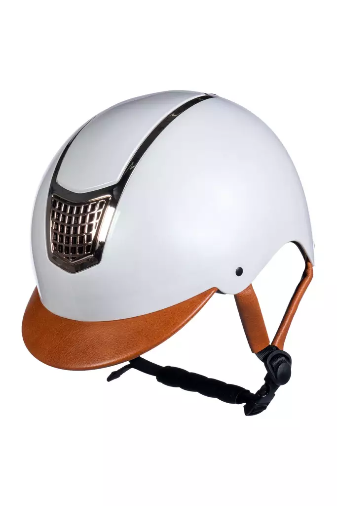 Ratsastuskypärä Edinburgh pearl white HKM-sports - Ratsastuskypärät - 056819 - 1