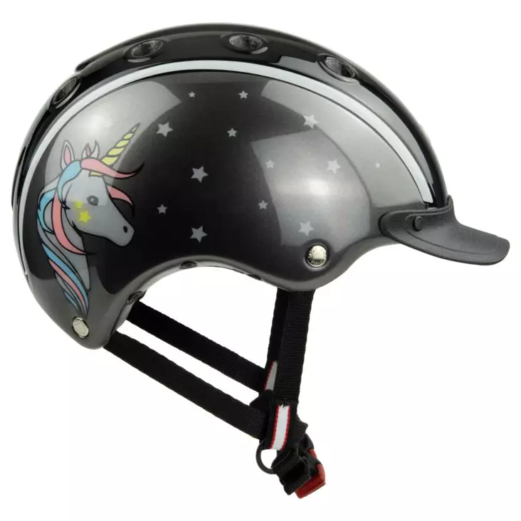 Ratsastuskypärä Nori Unicorn Kid XS 50-52 musta Casco - Ratsastuskypärät - 054419 - 1