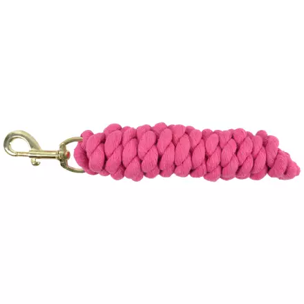 Riimunnaru 2m puuvilla rosa MS-lukko Hansbo Sport - Hevosen nylonriimunarut - 000979 - 1