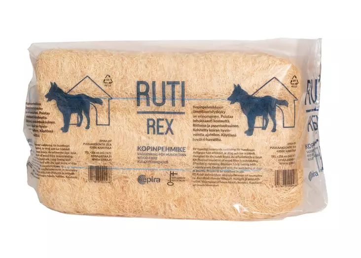 RUTI Rex kopinpehmike 10kg puukuitua - Puhtaanapito, pesuaineet, pissialustat - 006299 - 1