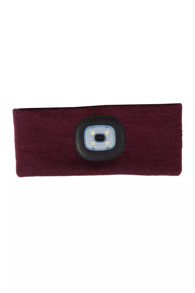 Valo-otsapanta Honey USB ladattava viininpunainen HKM-sports - Ratsastajan asusteet - 054109 - 1