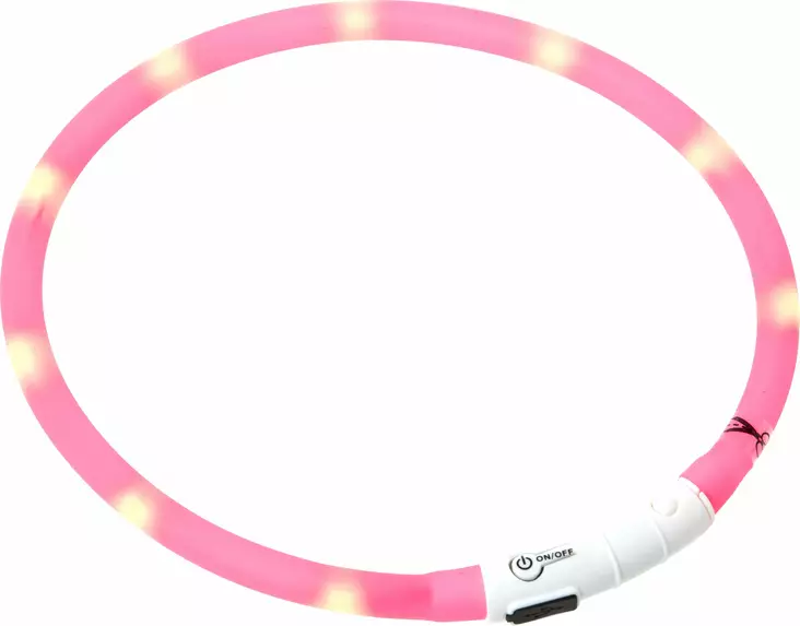 Valopanta Nera Visio USB ladattava16mm x 20-70cm Flamingo - Koiran heijastimet ja turvavalot - 059769 - 1