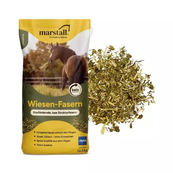 Wiesen Fasern 12,5kg heinäkuitu Marstall - Viherpelletit ja -kuutiot - 034119 - 3