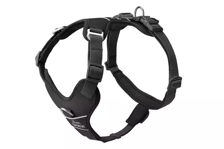 Y-valjas Motion Reflect harmaa Hunter x Eskadron - Koiran Y-valjaat - 055979 - 1